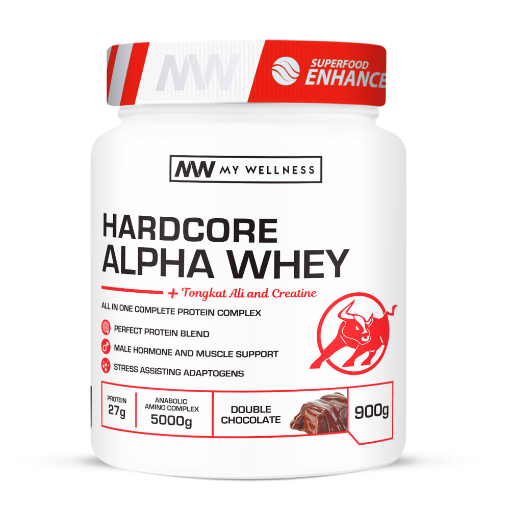 
                      
                        My Wellness Hardcore Alpha Whey 900g
                      
                    