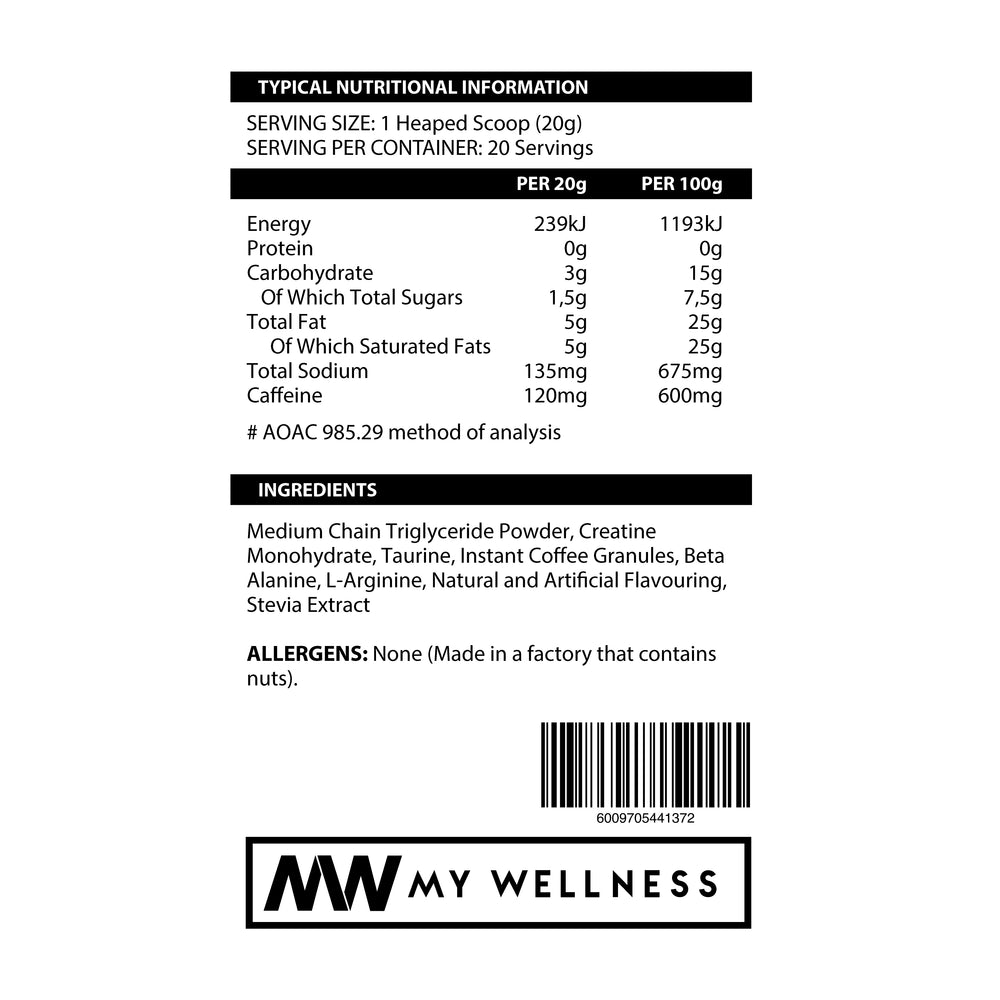 
                      
                        My Wellness Super Bullet Creatine Coffee 400g
                      
                    